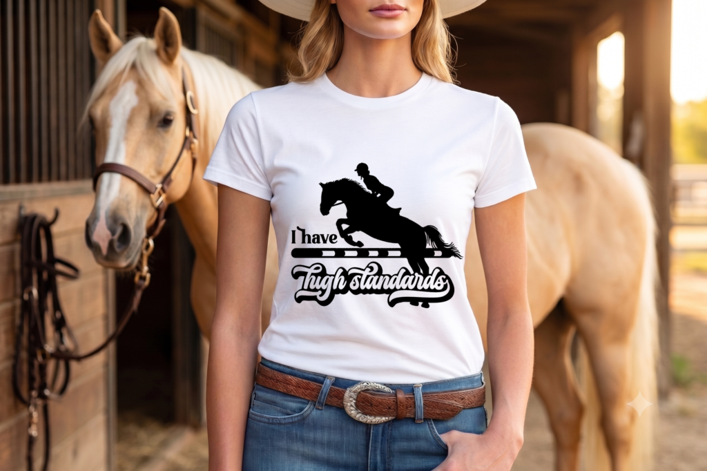 T-shirt "I have high standards"